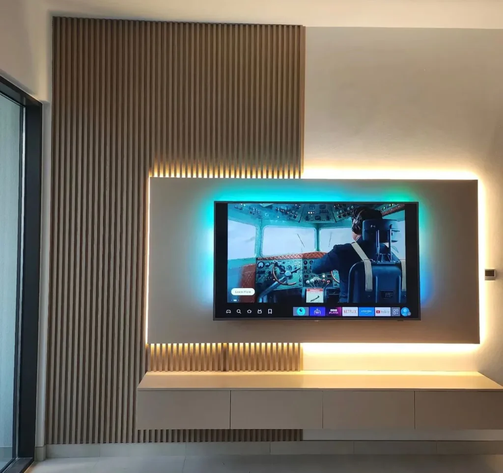 Modern Media Wall in UAE